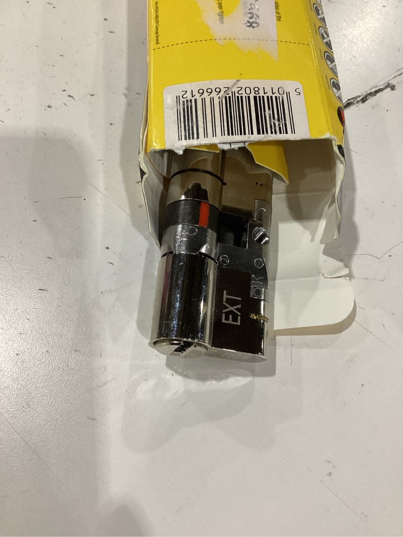 Condition photo showing Good Condition for yale b-ys3-3535nt anti-snap 3 star euro thumbturn cylinder, high security, 35:35 (70mm), nickel finish thumbturn (boxed) 35:35 (70mm) nickel finish