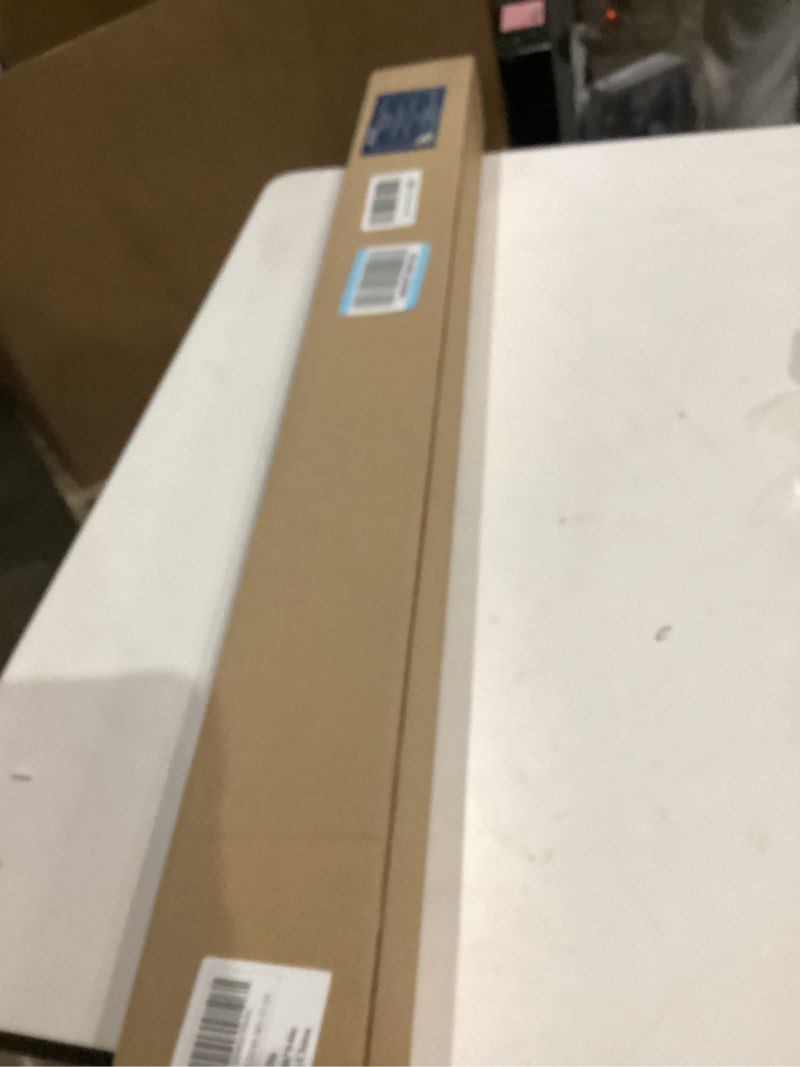 Condition photo showing As Is for Joydeco No Tools No Drill Cordless Cellular Shades, Light Filtering Honeycomb Blinds for Indoor Wind