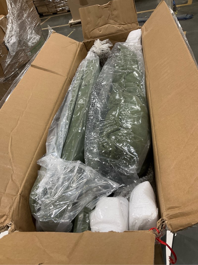 DUMOS Mid Century Accent Chair, Modern Living Room Chairs with Arms and Waist Cushion, Reading Chair