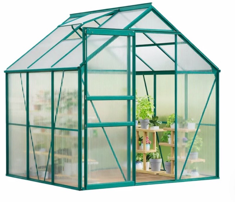 gaomon greenhouses, large walk in greenhouses for outdoors and garden planting, polycarbonate greenh