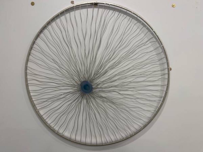 Deco 79 Metal Agate Wall Decor-32”
