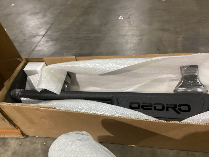 Condition photo showing New/Like New for two-stairs running boards compatible with 2018-2026 jeep wrangler jl 4 doors, 6" side step rails coated black carbon steel nerf bars 18-26 wrangler jl