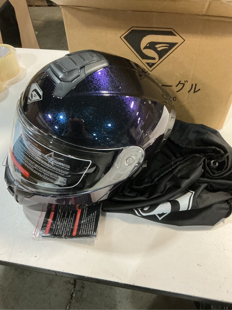 Condition photo showing New/Like New for motorcycle helmet (similar to stock photo)