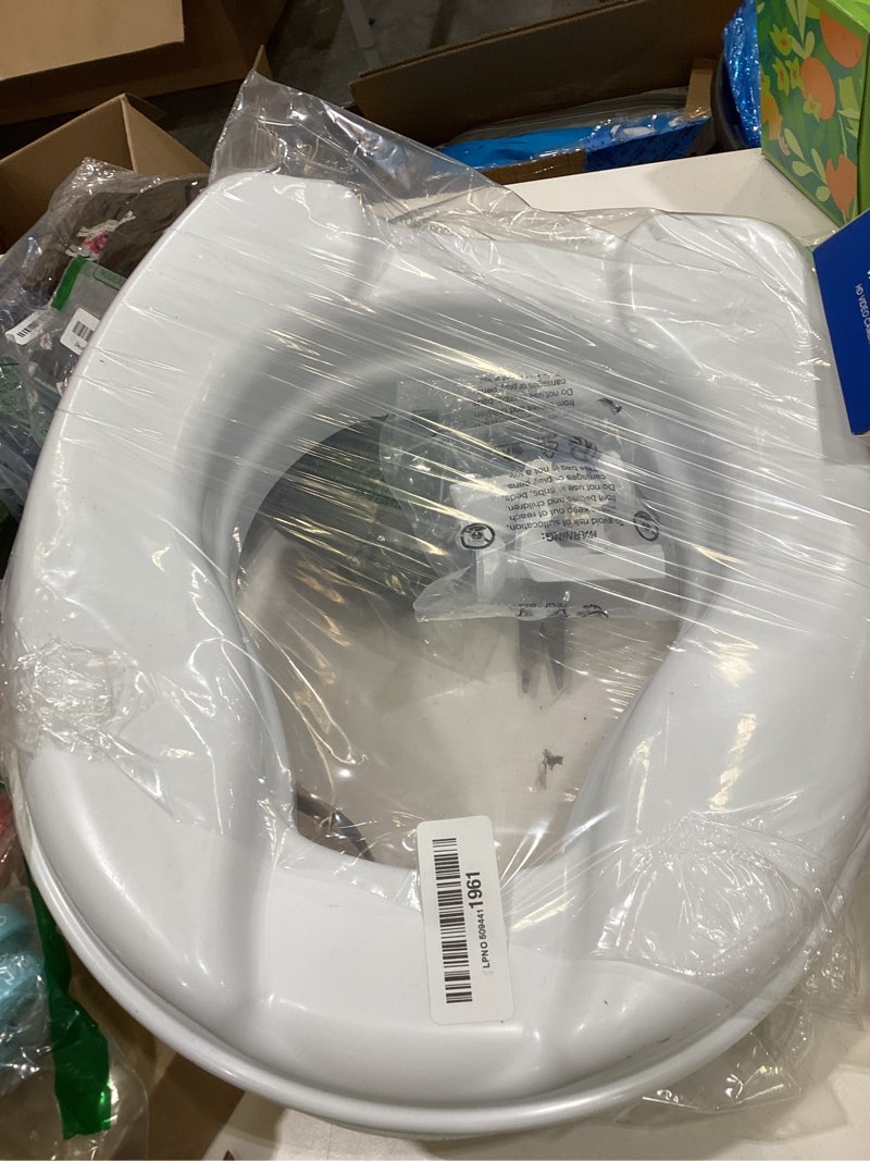 Condition photo showing Good Condition for homecraft savanah raised toilet seat, 2" high elevated toilet seat locks onto standard toilets, portable assistance commode seat with sturdy brackets, medical aid for elderly, disabled, limited mobility