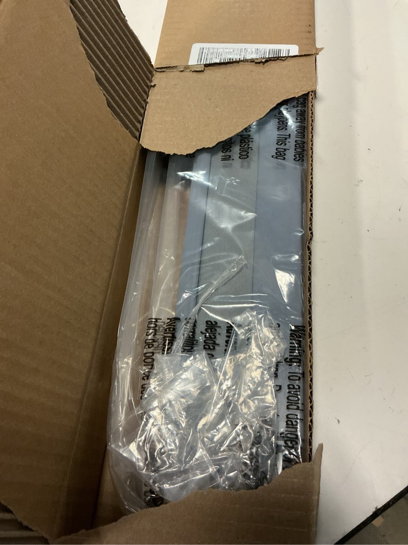 Condition photo showing Good Condition for lazblinds cordless cellular shades for french doors, no drill french door blinds for privacy, blackout light blocking honeycomb shades for sliding doors front door patio, 1 pack, 32" w x 78" h, white white-blackout 32"w x 78"h