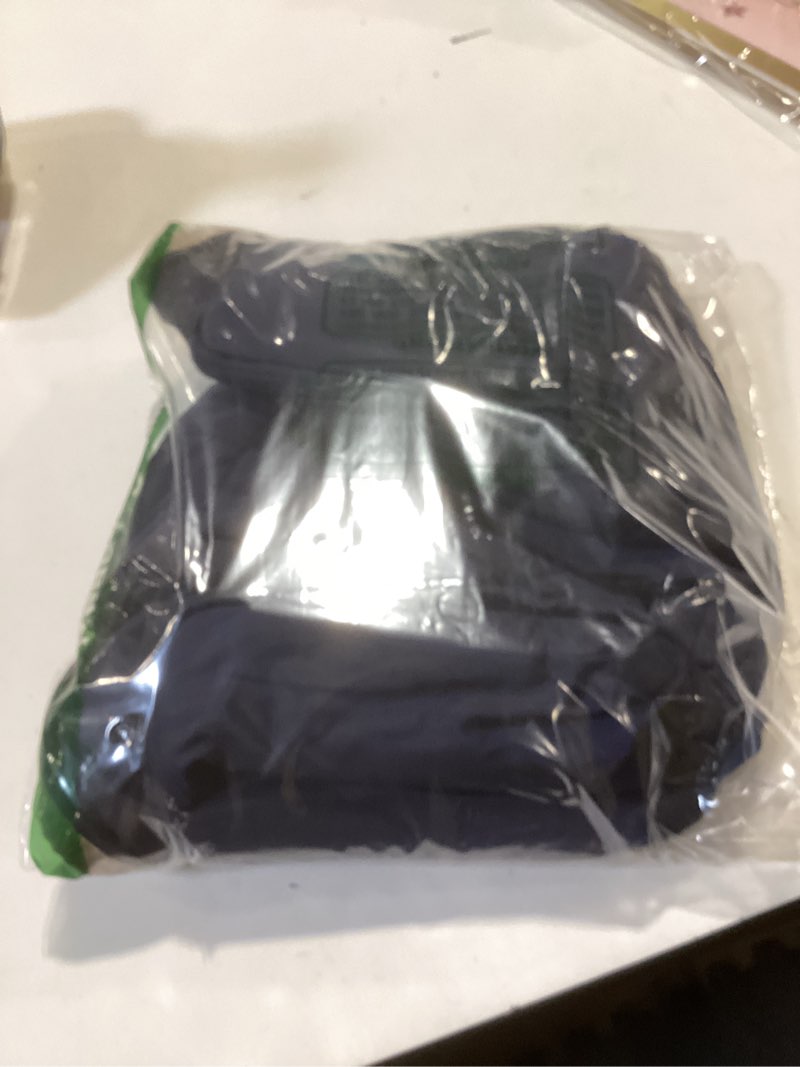 Condition photo showing New/Like New for bagsmart travel toiletry bag, large wide-open travel bag for toiletries, makeup cosmetic travel organizer with handle (navy blue)