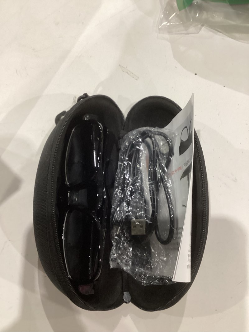 Condition photo showing Good Condition for Camera Glasses Video Glasses HD Smart Glasses Recording Outdoor Sport Glasses with Camera Wearable Eyeglass Built-in 32G Memory Card only Open on Computer