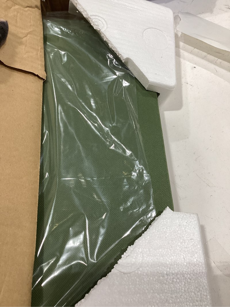 Condition photo showing Good Condition for laundry sorter cart 3-bag heavy-duty with ironing board laundry room organizer with casters grey green