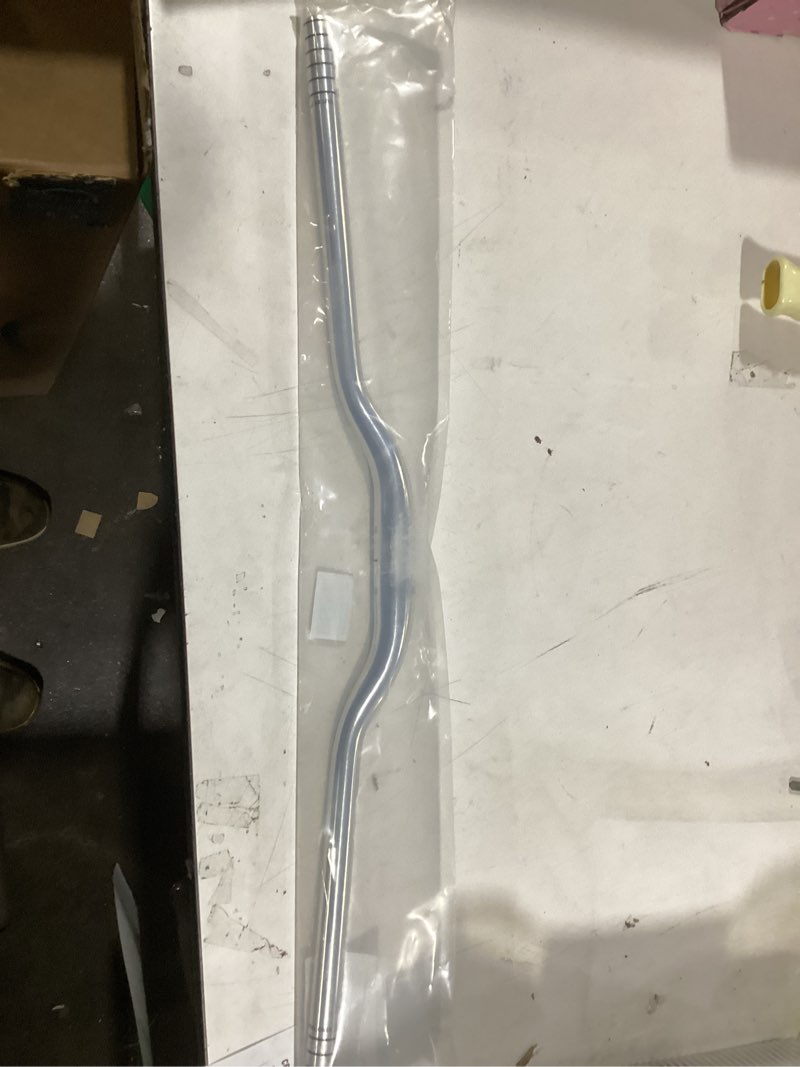 Condition photo showing New/Like New for FIFTY-FIFTY Mountain Bike Riser Handlebar, Aluminum Alloy MTB Handlebar, 31.8mm Diameter, 780mm Wide Bicycle Bar 35mm Rise Silver