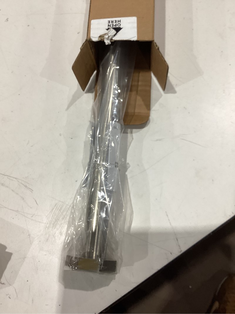 Condition photo showing Good Condition for ivilon tension curtain rod - hexagonal spring tension rod for windows or shower, 24 to 36 inch, brushed nickel 24" to 36" brushed nickel