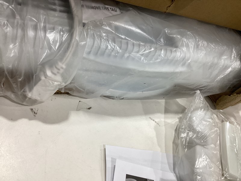 Condition photo showing Good Condition for shinic 9" twin window fan with reversible airflow, removable cover and bug screen, remote control, 3 functions-3 speeds, width adjustable (23.5" to 37"), bathroom kitchen window fan etl certified window fan with cover and bug screen white