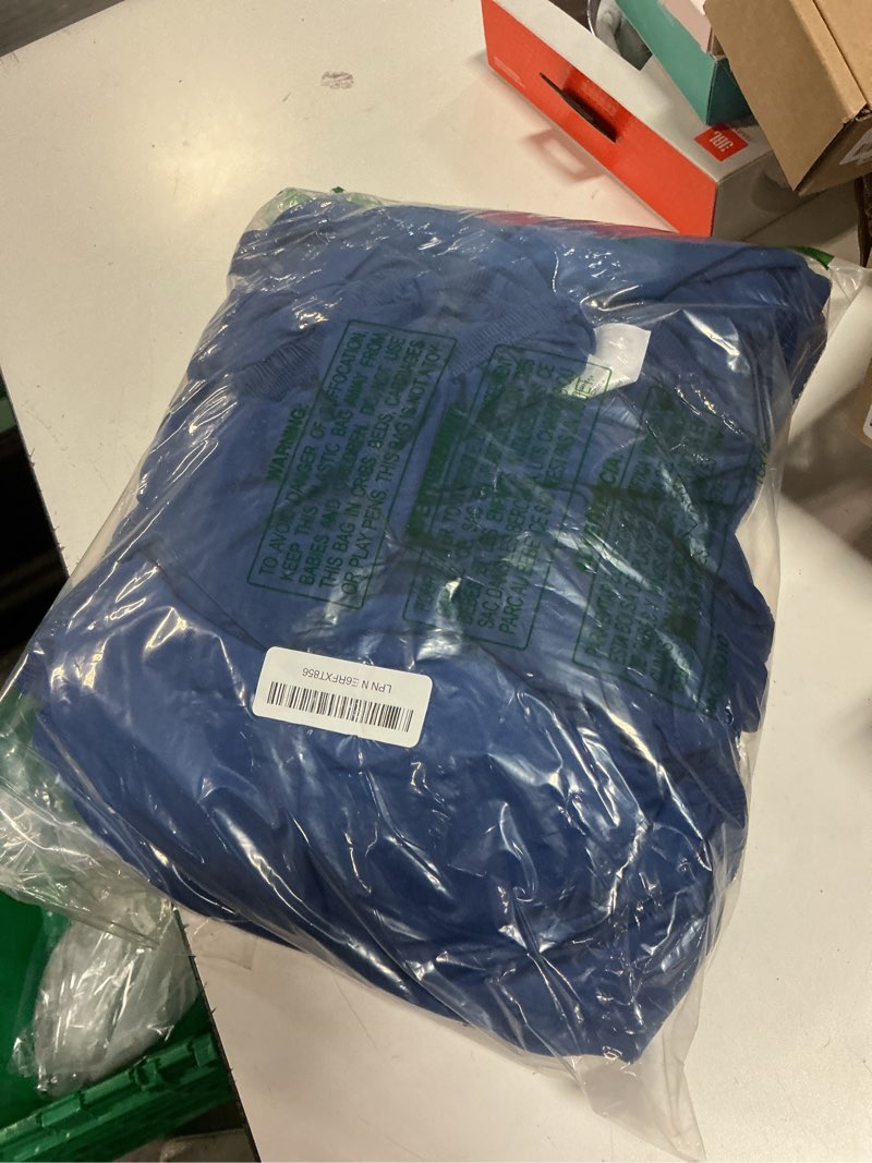 Condition photo showing Good Condition for pickynproud 8pcs patio cushion covers stretch outdoor couch cushions slipcovers replacement washable furniture protector with elastic bottom sofa chair seat cover, navy blue navy blue 8pcs
