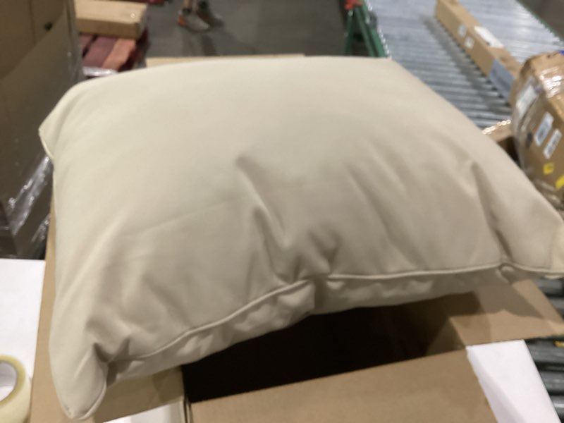 Tan pillow