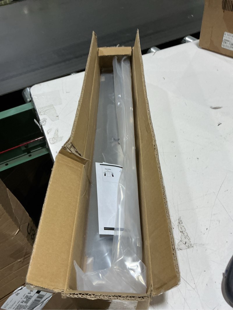 Condition photo showing New/Like New for premium wheel alignment tool plate with hanging holes, stainless steel toe alignment tool plates, silver