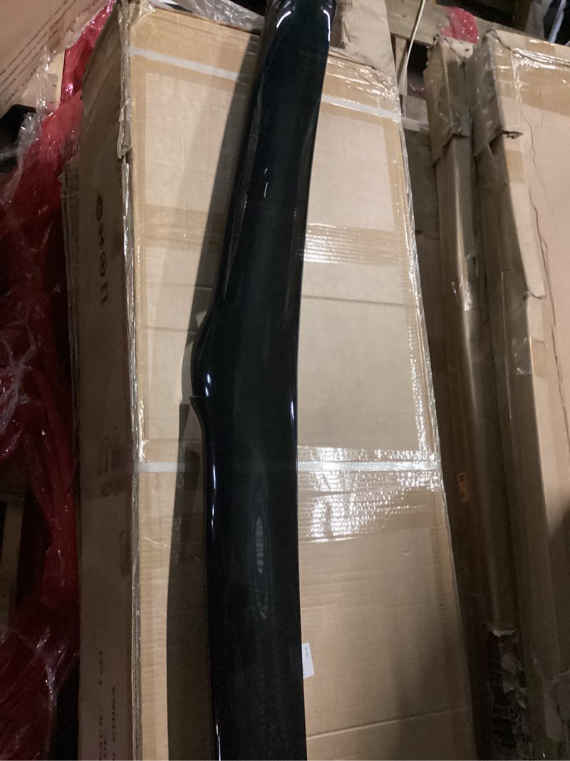 Condition photo showing Good Condition for Auto Ventshade [AVS] Bugflector II Hood Shield / Protector | Fits 2019 - 2026 Ram 1500 (Excludes 19 - 25 Rebel & TRX, Excludes 25 - 26 RHO) | High Profile Bug Deflector - 1 pc., Dark Smoke | 25953 Bugflector II - Smoke