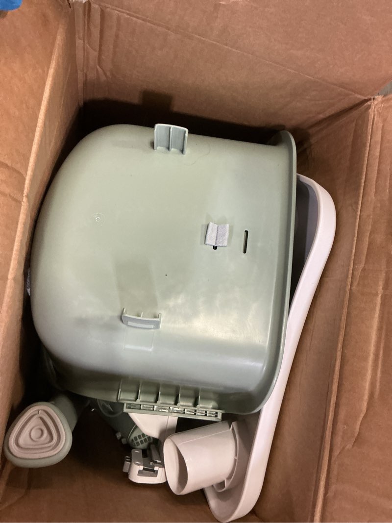 Condition photo showing Good Condition for Jeep Milestone 6-in-1 High Chair by Delta Children - High Chair Converts to Stool, Booster Seat, Toddler Chair, Activity Table and Desk and Chair, Sage Green