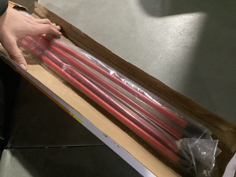 Condition photo showing New/Like New for 27 inch Universal Never Break Red Snow Plow Guide Mark with Internal All Steel Wire,Gift Reflective Stickers (4PS,Complete Accessories)