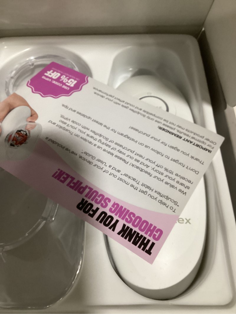 Condition photo showing New/Like New for SCULPIFLEX - The Original Massage Tool to Help Improve Appearance of Firm Skin on Stomach and Thighs, Patented Technology, Gentle on Skin, Easy to Use