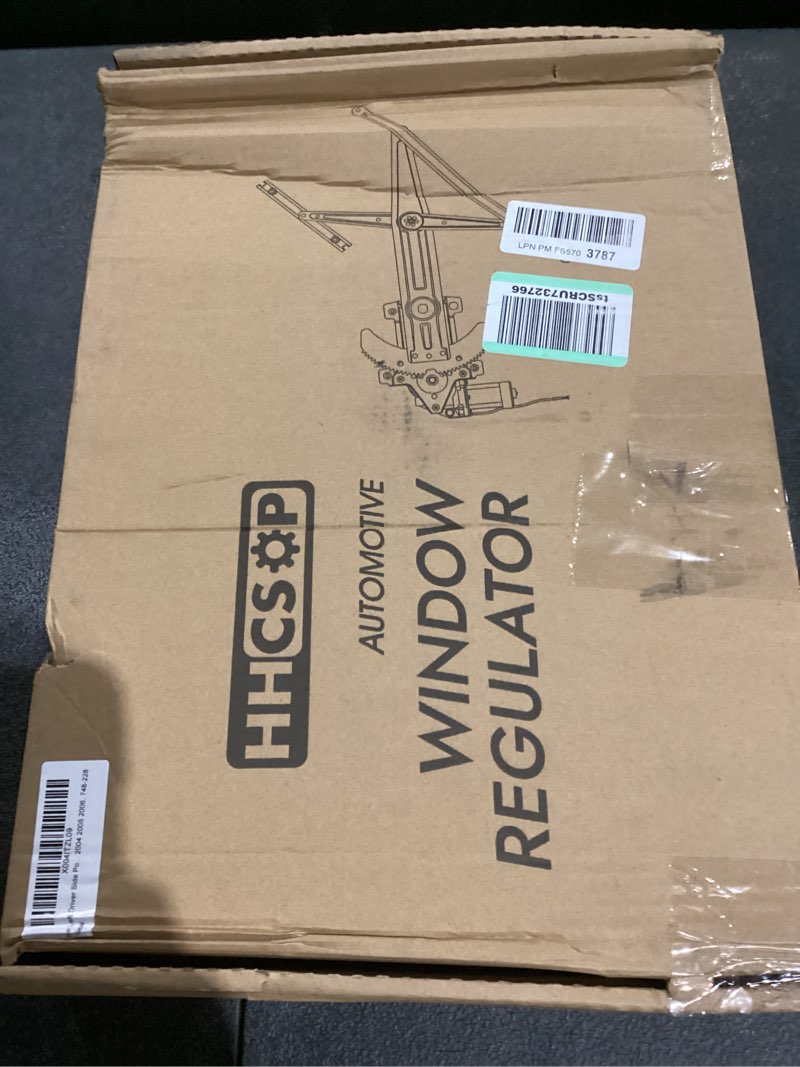 Condition photo showing New/Like New for Rear Left Driver Side Power Window Regulator with Motor Compatible with Chevy Tahoe GMC Yukon Escalade 2000 2001 2002 2003 2004 2005 2006, 748-228