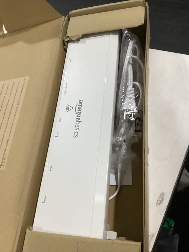 Condition photo showing As Is for Amazon Basics 12-Inch Thermal Laminator Machine, Easy to Use for Home Office or School,White