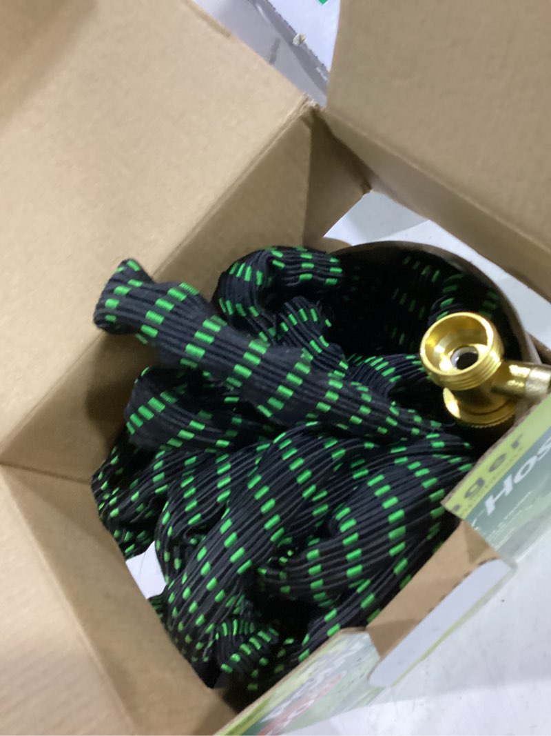 Condition photo showing Good Condition for flex-able hose flex-able xtreme hose 50ft - kink free, expandable, heavy duty, green garden hose
