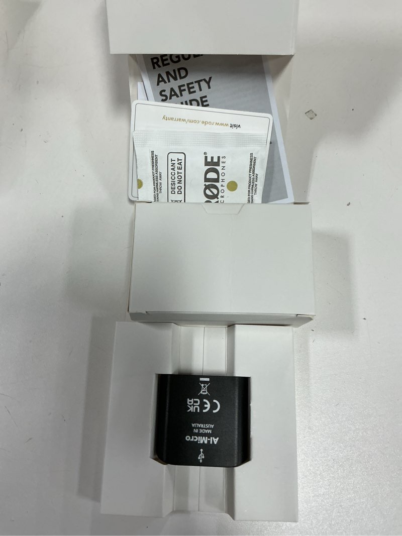 Condition photo showing Good Condition for Rode AI-Micro USB Audio Interface,Black