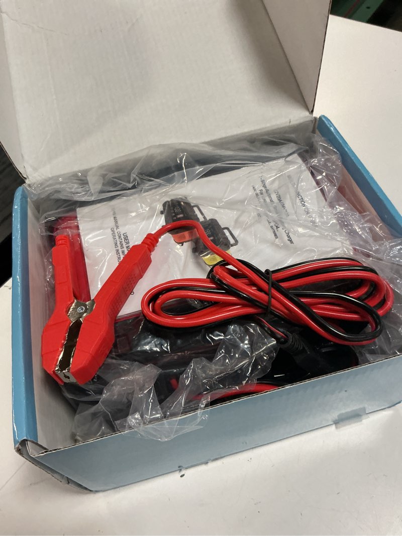 Condition photo showing Good Condition for e-fast battery charger 0-20a 12/24v lifepo4 lead acid automatic smart car battery charger, trickle & pulse repair, automobile battery maintainer for car truck motorcycle lawn mower boat