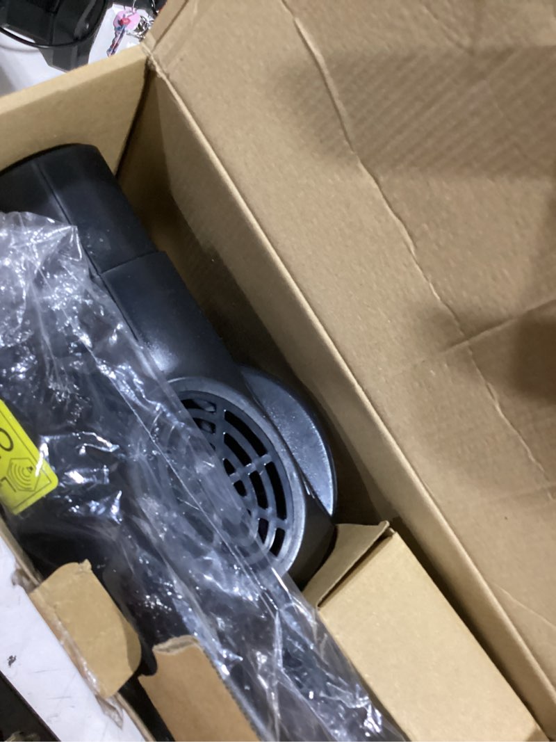 Condition photo showing Good Condition for mzk cordless leaf blower,20v battery powered electric blower for lawn care, electric lightweight leaf blower for blowing leaves, patio cleaning, lawn care and dust(2 * 2ah battery & charger included) 1.99ah*2