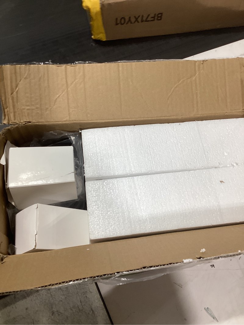Condition photo showing New/Like New for 2pack expandable pull out cabinet organizer 21"deep with raising pad for framed cabinets, upgrade 3 slide rails slide out drawers, roll out shelves adhesive,adjustable width 12.05"-20.4"white