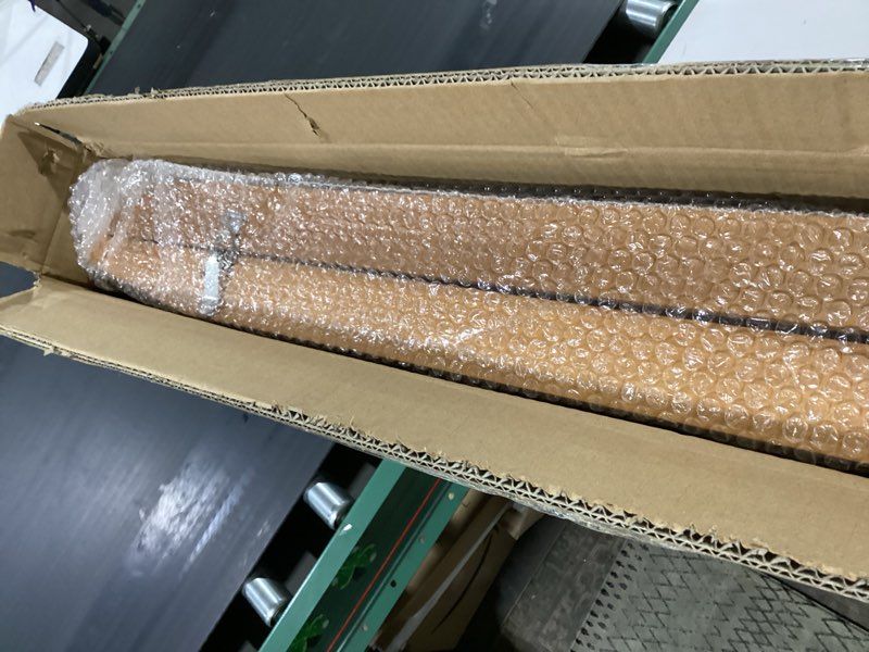 Condition photo showing New/Like New for pawaboo dog ramp for small dog, 57'' foldable dog ramp for bed, 5 adjustable height from 19.7'' to 30'', portable stable pet steps with dogs tag & safety side rails, pet ramps for bed couch, walnut walnut 50 lbs