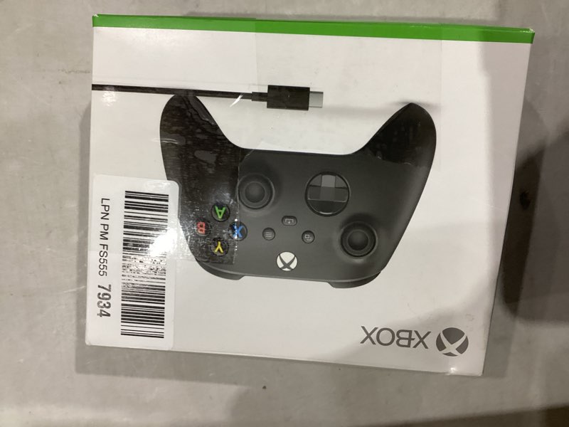 Condition photo showing Good Condition for Xbox Wireless Gaming Controller + USB-C® Cable (2025) – Carbon Black – Play on Xbox, Windows, Android, iOS, FireTV Sticks, Smart TVs, VR Headsets Carbon Black + USB-C Cable