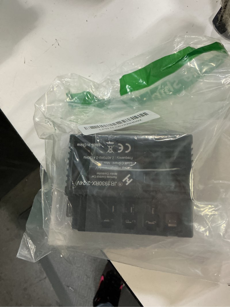 Condition photo showing Good Condition for jr1930rx-2-24v 2.4g black remote control and receiver, for kids ride on toys, 24v control box motherboard accessories ride on car replacement parts