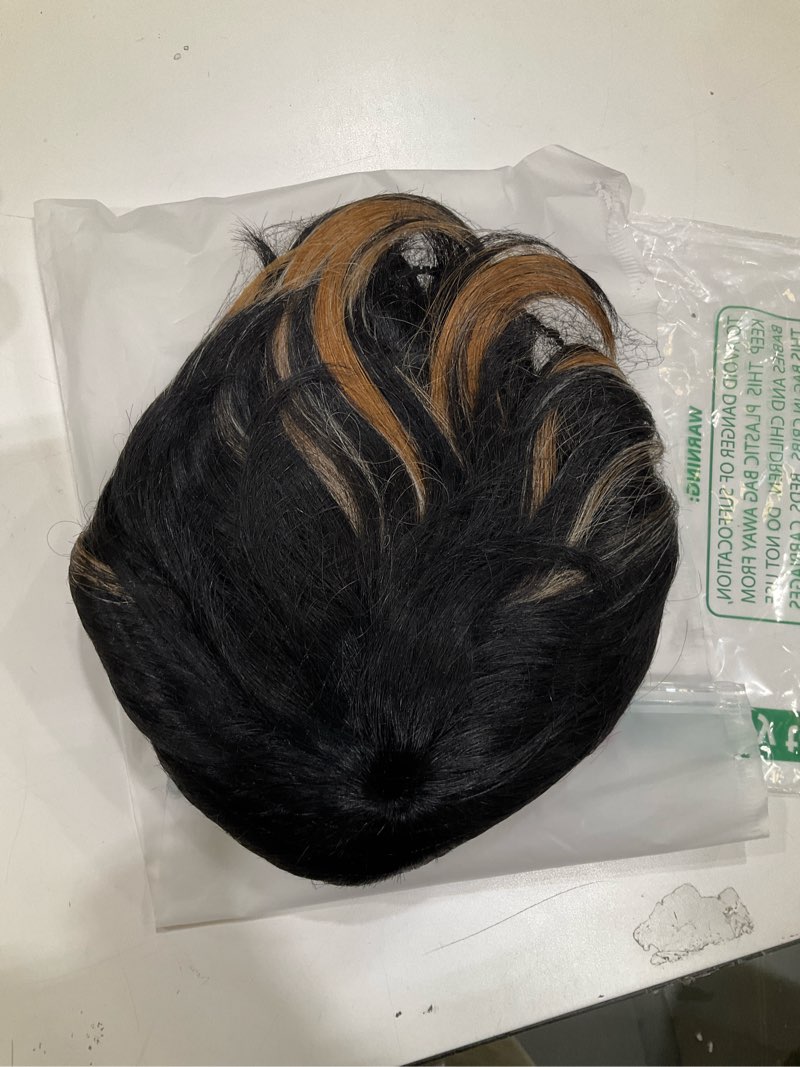 Condition photo showing Good Condition for Pixie Cut Wig Human Hair Short Pixie Wigs for Black Women Human Hair Glueless Full Machine Made Wig Glueless Wear and Go Natural Color F1B30