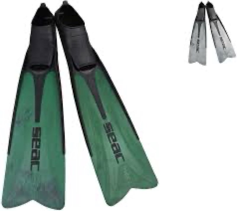 Seac Talent, Mid-Long Fins for Spearfishing, Free Diving and Diving