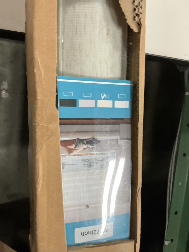 Condition photo showing Good Condition for myshade roller shades zebra blinds for indoor windows cordless day and night light filtering dual layer roller window blinds & shades, easy to install, size 52" w x 72" h, linen style linen 52"w x 72"h
