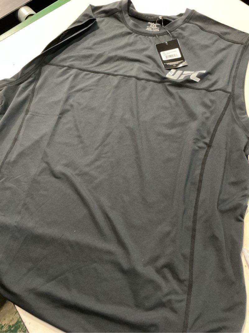 Condition photo showing New/Like New for ufc camiseta sin mangas con cuello redondo para hombre - mezcla de algodón - manga corta - ajuste regular - estampado gráfico(xl)
