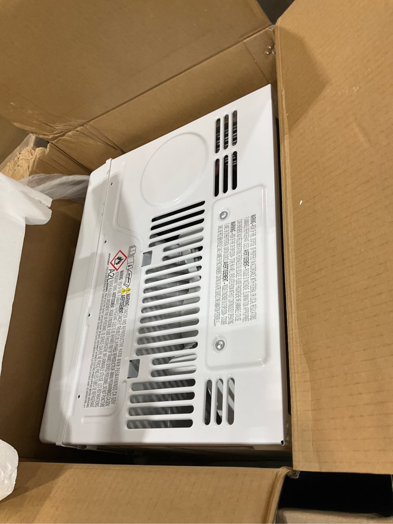 Condition photo showing Good Condition for midea 6,000 btu window air conditioner, 3-in-1 cool/fan/dehumidifier window ac unit, easycool air conditioner with remote control, cools up to 250 sq. ft., fits bedroom, study, office (2024 upgrade) 6,000 btu, electronic control