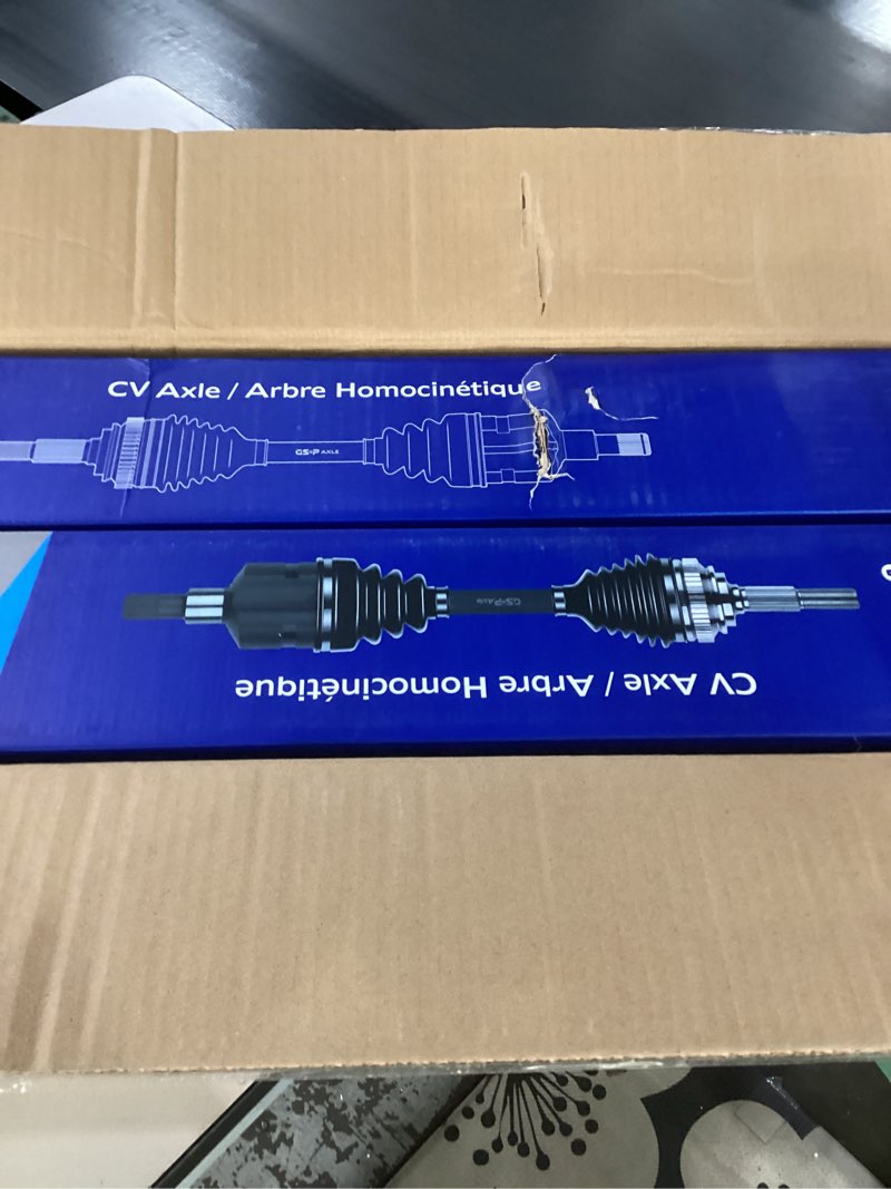 CAROCK Front CV Axle Shaft Assembly Compatible with Toyota Camry 2011-2010, 2.5L L4 Automatic Trans 