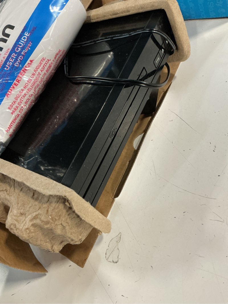 Condition photo showing As Is for onn. hdmi dvd player