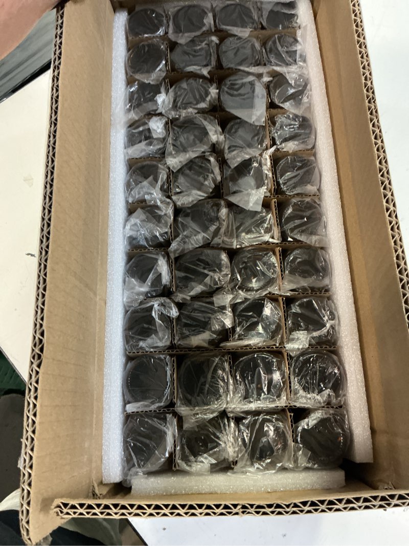 Condition photo showing Good Condition for june fox 2oz glass dropper bottle, 40 pack amber glass bottles with glass droppers and black cap for essential oils, lab chemicals, perfumes brown 2oz/40pack