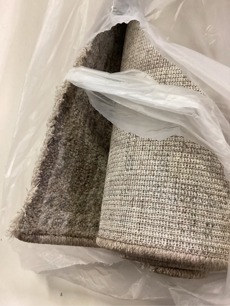 Condition photo showing Good Condition for loloi chris loves julia louisa collection loi-03 taupe/ivory 2'-3" x 3'-10", .38" pile height, accent rug taupe / ivory 2'3" x 3'10" (rectangular)