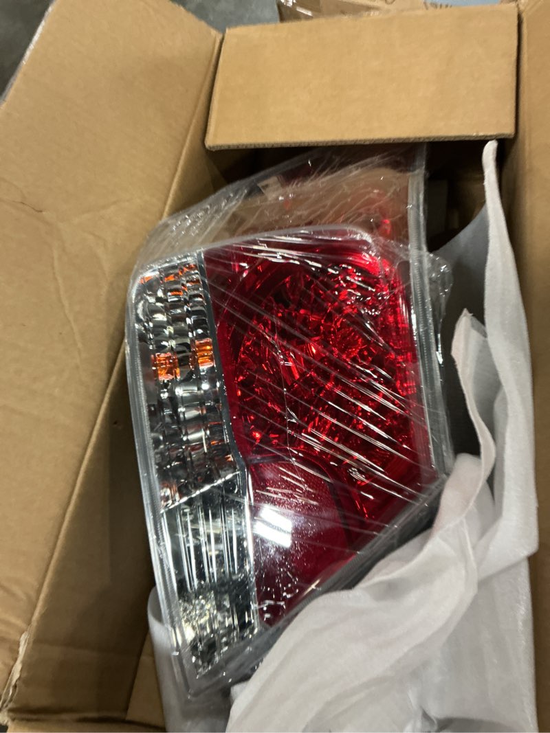 Condition photo showing New/Like New for Brake Tail Light for Honda Accord Sedan 2008-2012, HO2800172 Rear Taillight Assembly Replaces for 33550-TA0-A01, Tail Lamp with Bulb, Driver Left Side LH 2008-2012 Driver Left Side LH