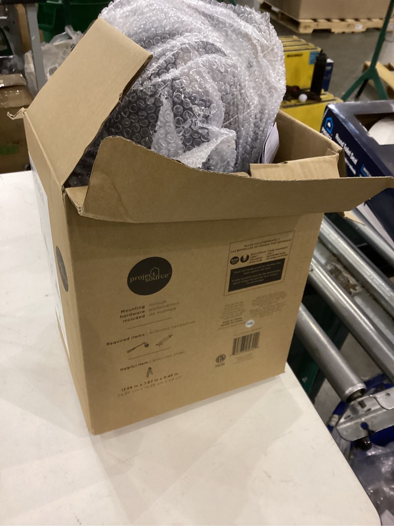 one project source barn light black 13.58? x 7.87? x 9.45? new