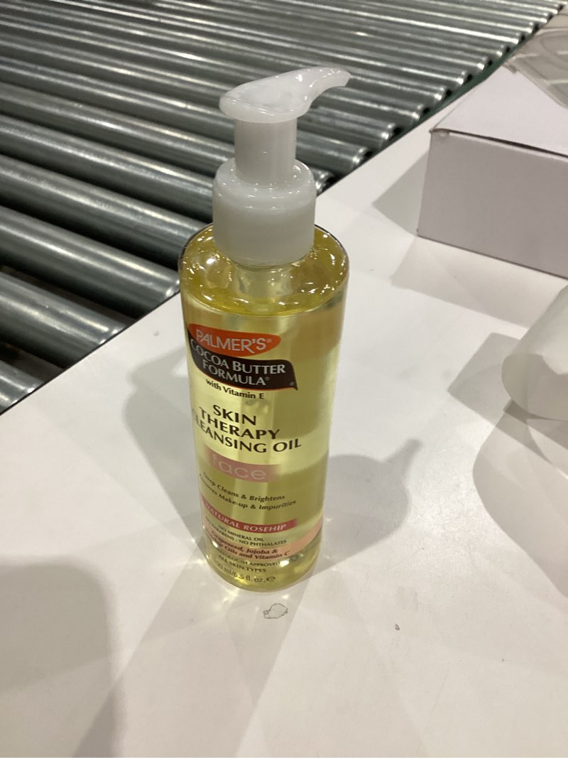 Condition photo showing New/Like New for Palmers Cocoa Butter Skin Therapy Cleansing Oil 6.5 Ounce (145ml) (3 Pack)