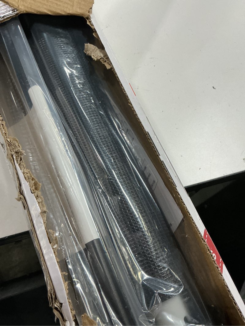 Condition photo showing Good Condition for 42 inch extra tall baby gate 120 inch extra wide retractable baby gates for large openings, upgraded retractable gate keeps pets from getting under tall pet gate, indoor/outdoor long dog gate black (42" tall x 120" wide)