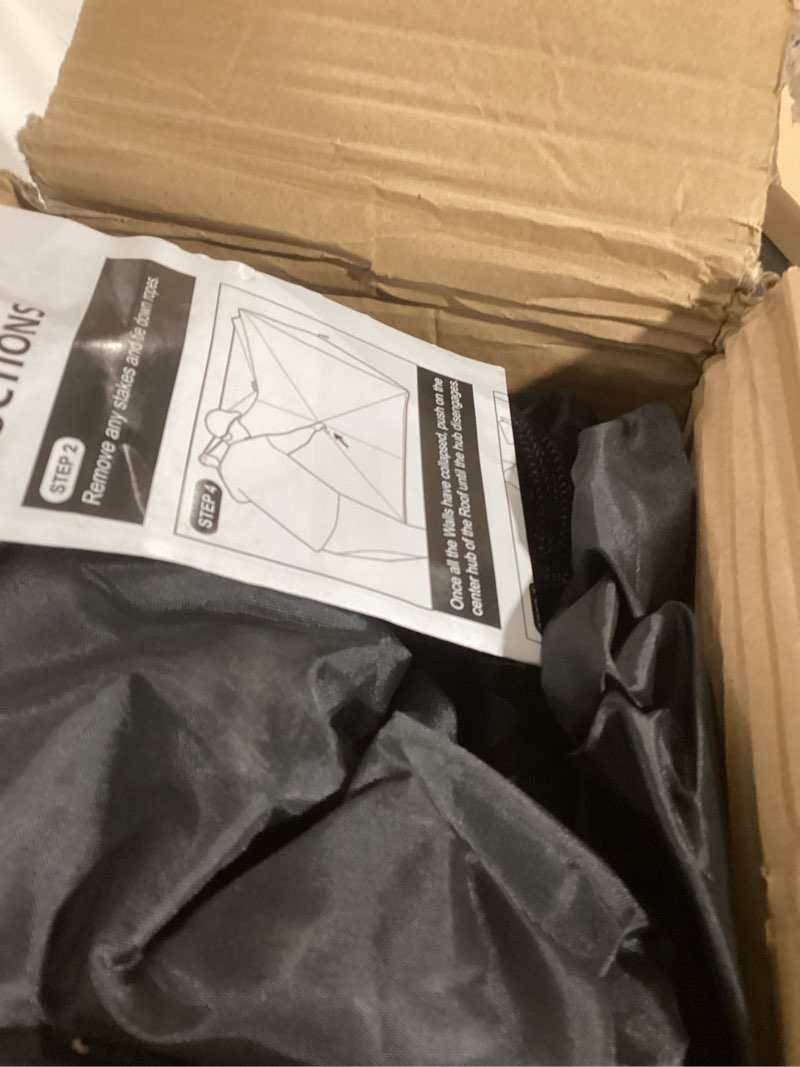 Condition photo showing Good Condition for TLC Sport Hunting Blind with Carrying Bag, 360 Degree See Through Ground Blind, Pop Up Hunting Blind, Portable Concealed Camouflage Hunting Tent for 3-4 Person, Camouflage