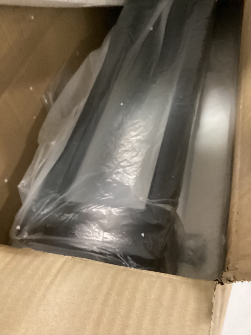 Condition photo showing Good Condition for SLAWA Outdoor LED Post Light 23.62" Black Square Exterior Lawn Path Lights with 3000K Warm Light Aluminum Landscape IP65 Waterproof Lantern Column Lamp Patio Courtyard Walkway Garden Bollard Lighting R-H-M-60CM