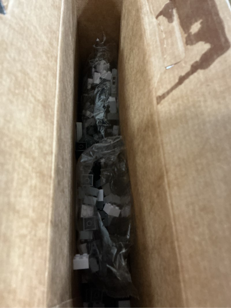 Condition photo showing As Is for lego star wars at-te walker 75337 poseable toy, revenge of the sith set, gift for kids with 3 212th clone troopers, dwarf spider & battle droid figures