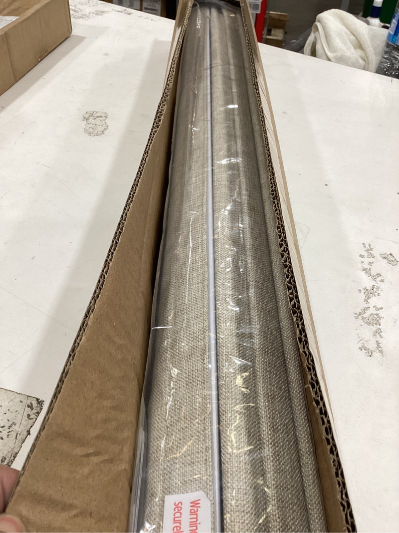Condition photo showing Good Condition for lazblinds no tools no drill cordless roman shades for windows, blackout thermal insulated uv blocking window blinds, lightweight fabric blinds for indoor windows, 31" w x 60" h, blackout - beige beige 31" w × 60" h