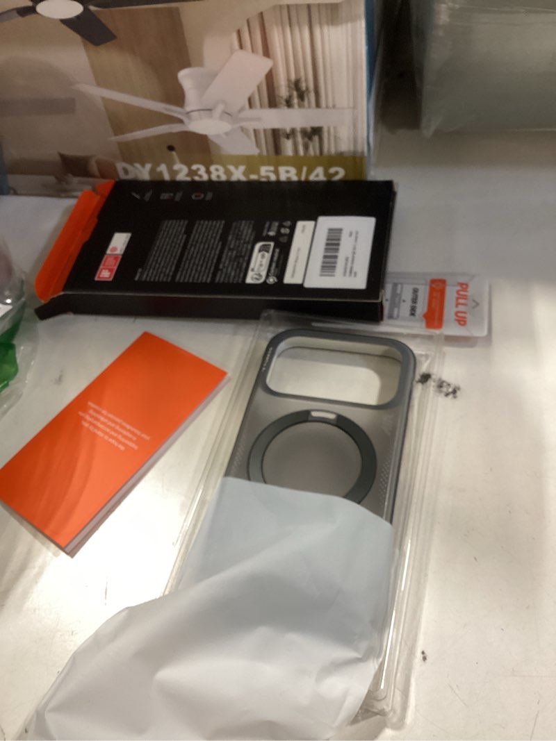 Condition photo showing As Is for TORRAS Ostand Q3 Air for iPhone 17 Pro Case 6.3'' with Stronger Magnetic Stand, Fit for Magsafe, Airbags Miltary Protection, Camera Control for iPhone 17 Pro Case, Shockproof & Stylish, Shadow Black iPhone 17 Pro 6.3" Shadow Black